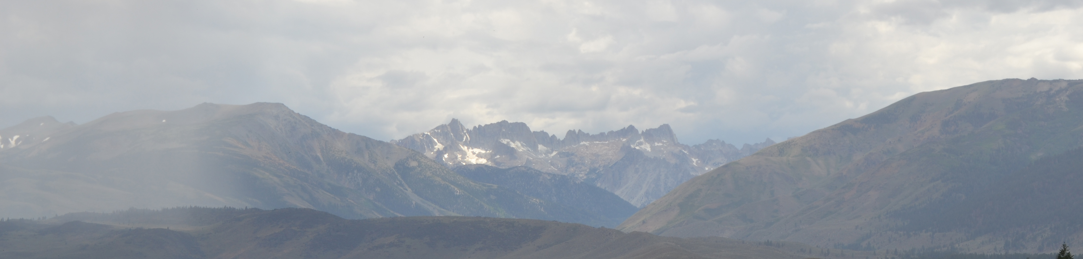 High Sierra Crest High Sierra Mountains